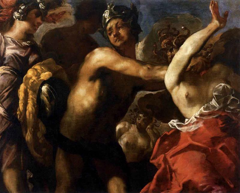 Maffei, Francesco Perseus Beheading Medusa oil painting picture